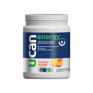 UCAN Tropical Orange Energy Powder Tub