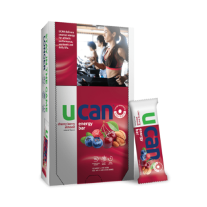 CHERRY BERRY ALMOND ENERGY BARS (VEGAN) - BOX OF 12