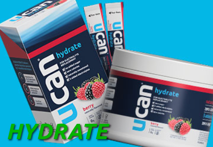 UCAN HYDRATE ELECTROLYTE POWDER