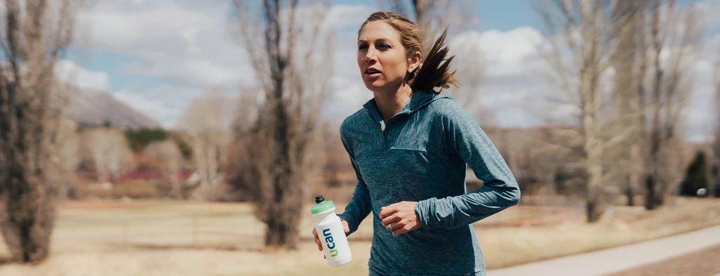 Sugar free electrolyte powder and training gear